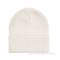 Matchende klipfarve Varm vinterstrikket beanie hat